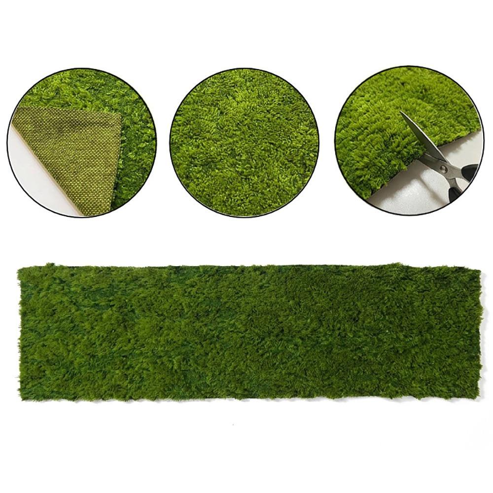 Green Turf Table Runner Width 30cm Simulation Moss Tablecloth Moss Table Runner  Outdoor Party