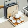 Керамический чайный набор в стиле отеля Hengsheng для церемонии Кунг-фу