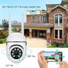IP-камера Умная наружная домашняя безопасность WIFI CCTV Видеонаблюдение с цветным ночным видением Беспроводная HD 2-сторонняя аудиосвязь 1080P