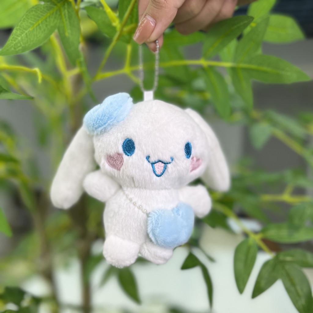 Pink Plush Adorable Bunny Keychain 10cm Soft Cute Stuffed Animal Gift With Chains Colorful