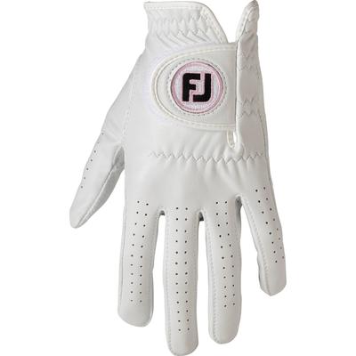 FootJoy Nanolock Lady Гольф Обе руки Перчатки, (для рук), Женские, 19 см, Белый, FGNL4PRWT-19