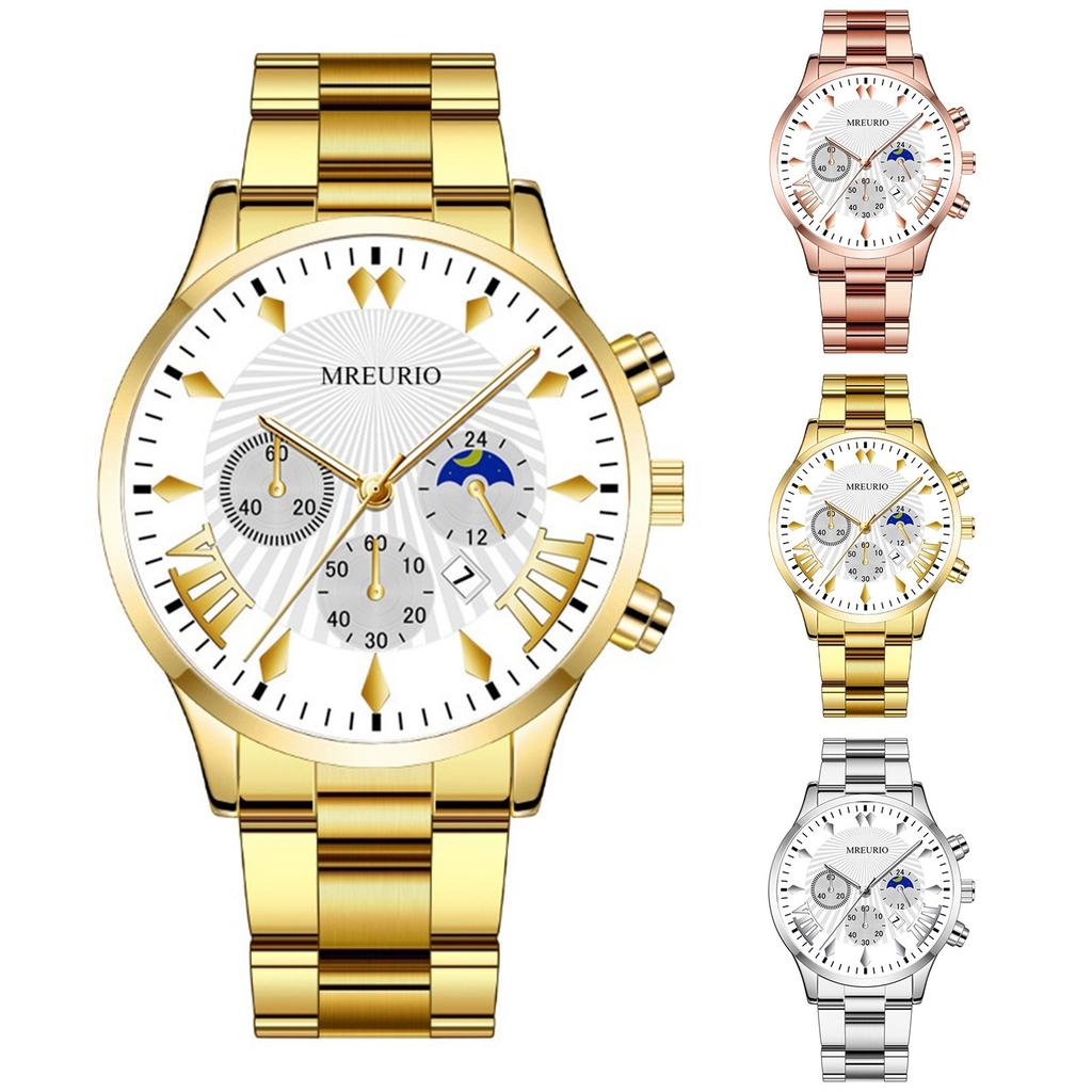 Men's Waterproof Luminous Running Alarm Clock Watch