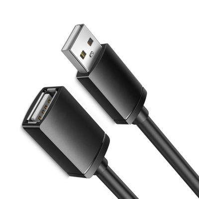 Удлинительный кабель USB2.0 Кабель USB папа-мама 480 Мбит/с Быстрая передача данных и зарядный кабель для клавиатуры, мыши, флеш-накопителей