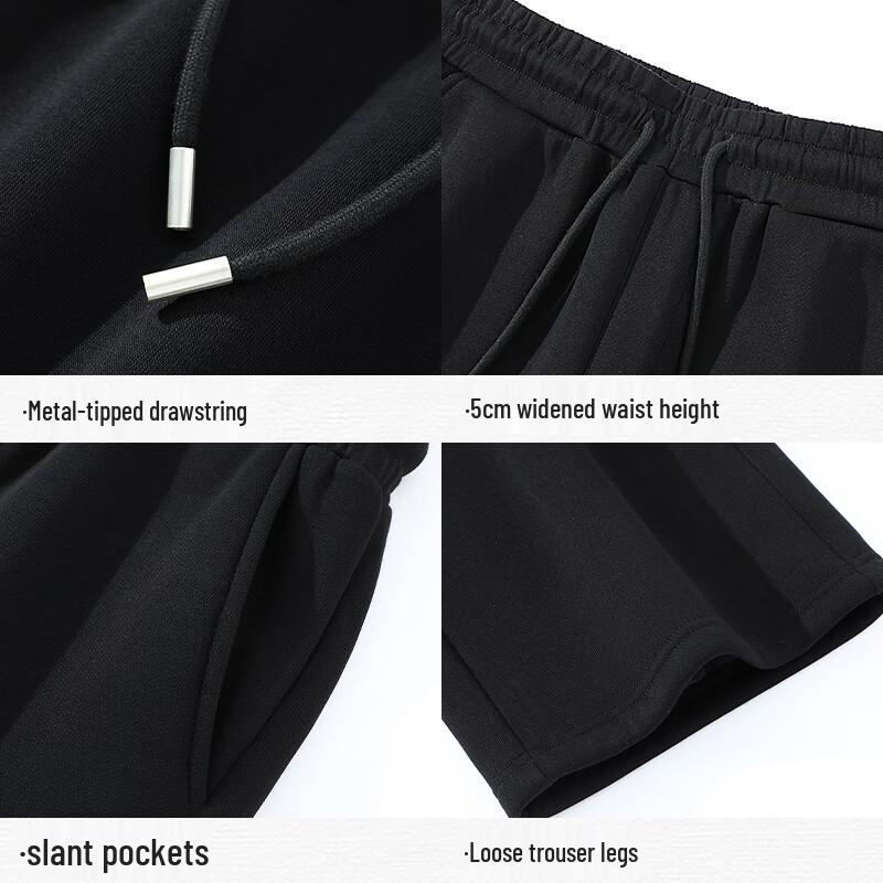 JEANSWEST LIFE Men's Thick Sherpa Lined Wide-Leg Casual Pants