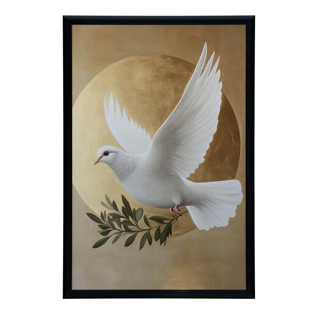 Symbol Ducha Świętego Symbol Ducha Świętego, 50X70 Cm, Bez Ramy, Płótno Premium Na Blejtramie