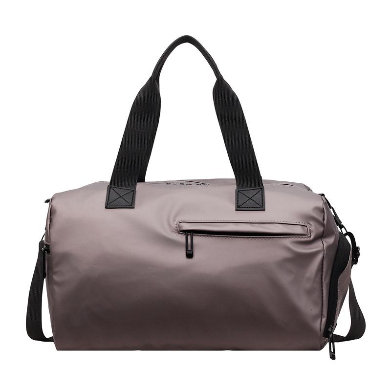 Gym bag with wet and dry separation, luggage bag with independent shoe compartment, yoga bag, short-trip travel storage bag