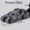 1:24 Batmobile Alloy Cars Toys Diecast Models Wheel Shock Absorption with Light Sound Miniature Model for Child Collection Gifts