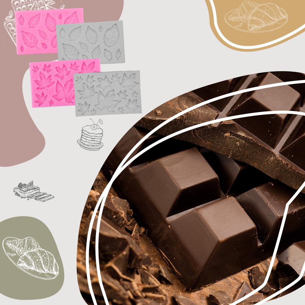 Листья силиконовые формы реквизит для выпечки инструменты шоколад сахарные формы для выпечки инструмент для украшения десертная форма