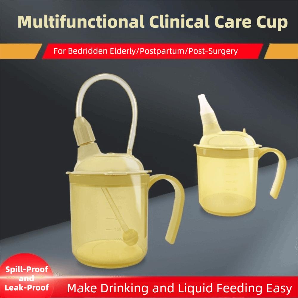 with Handle Anti Choking Cup 300ml Water Control Mug High Quality Dysphagia Cup  Home Care