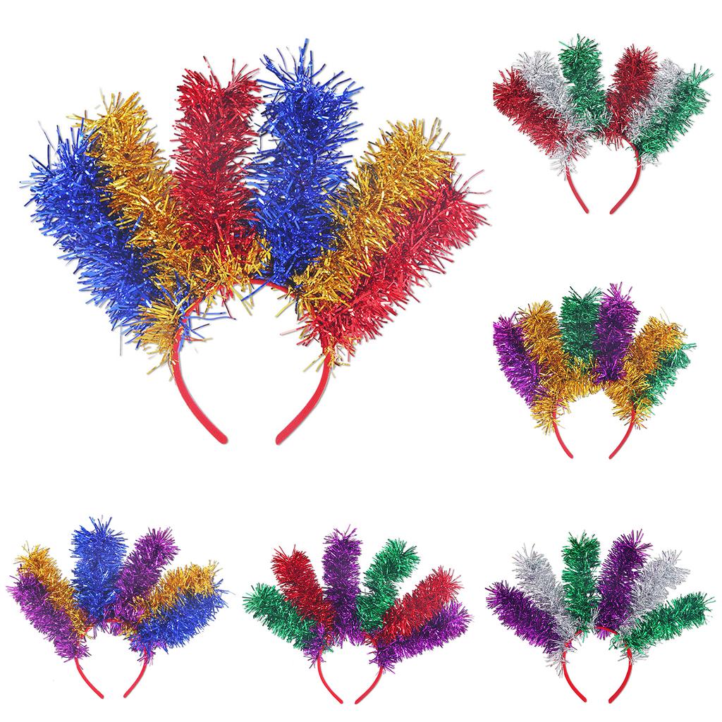 Ladies' Carnival Decoration Headwear Exaggerated Colored Hairbands Hairbands Carnival Party Makeup Ball Dress Up Headbands