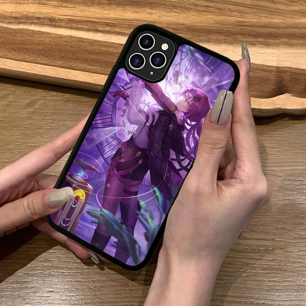 Чехол для телефона Аниме Кафка Силиконовый PC+TPU Для Для IPhone 11 12 13 14 15 16 Plus Pro Max