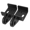 2 Pieces Tow Hook Mounting Bracket Black Compatible Repair Parts Bracket Shackle Bracket 88711 for Toyota for Tacoma