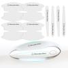 8Pcs/set Car Stickers Door Handle Bowl Scratch Protective Sticker For Mercedes Benz AMG W203 W205 W206 W211 W220 W212 W201 W210 MX9