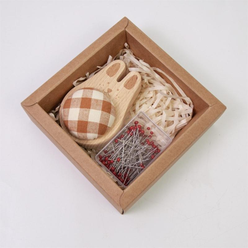 Подушечка для игольниц в форме ежика, швейный набор со 100 яркими швейными булавками для рукоделия и пошива одежды