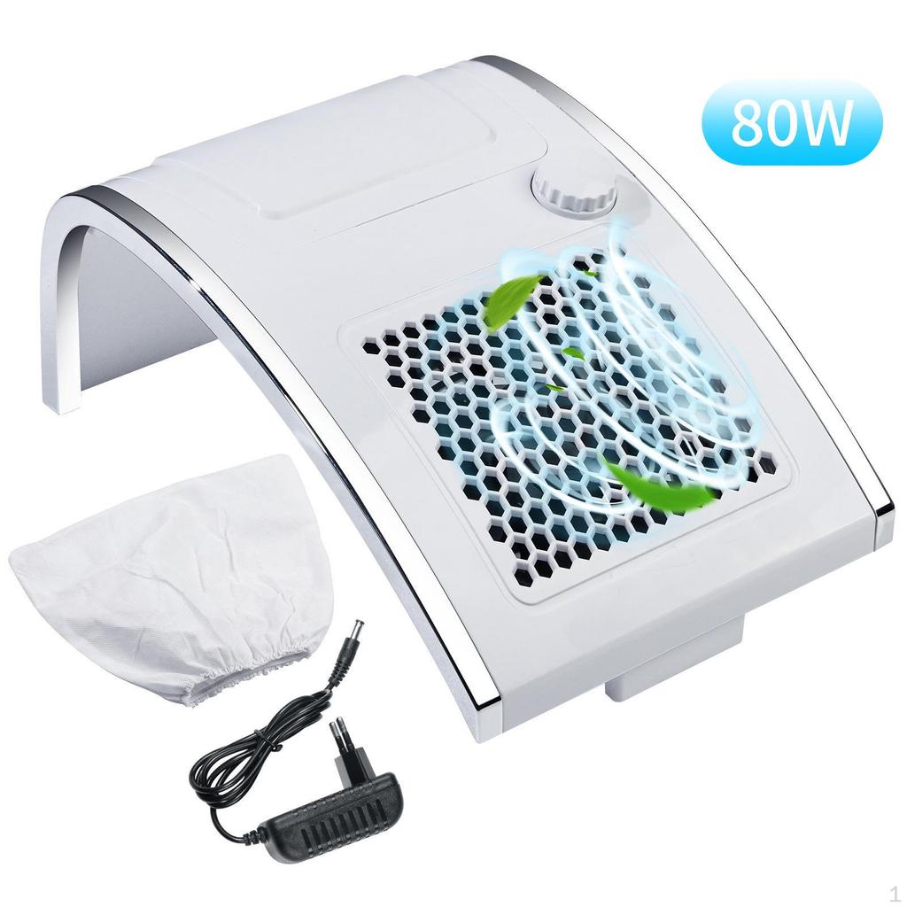 Nail Dust Collector Powerful Suction Manicure Tool Eletric Cleaner