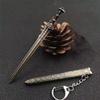Мужская сумка, подвески, брелок, аксессуары, меч, оружие, игрушка, кулон, металлический брелок, брелок типа меча