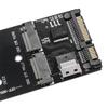 M.2 M.2 Жесткий диск SATA NGFF SSD к карте-адаптеру NVMe к SFF-8654 Конвертер