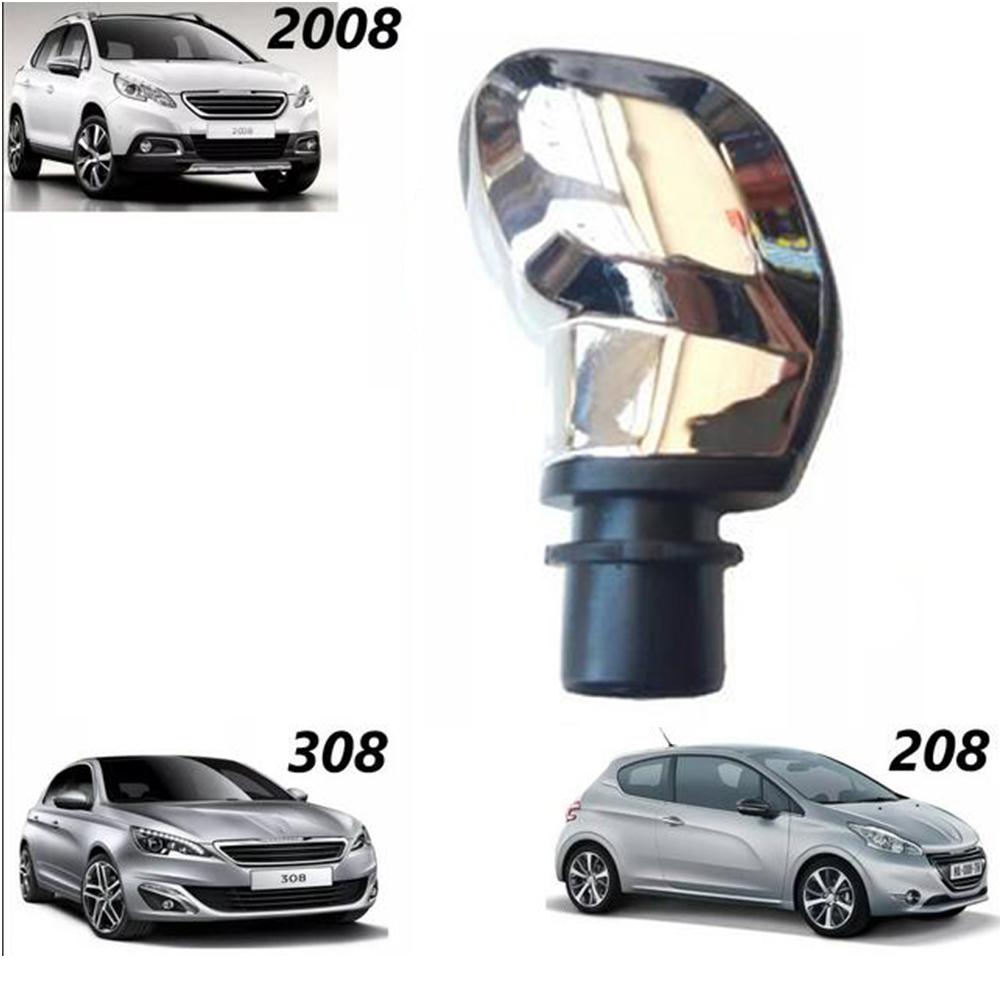 Ручка МКПП 5 скоростей для Peugeot 208 2008 301 308 Черный и Хром