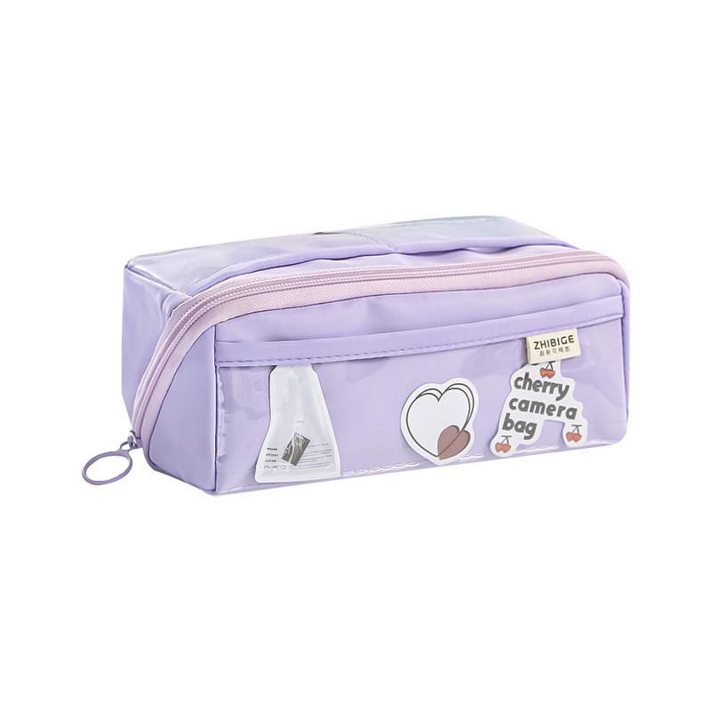 Colorful Large Capacity Pencil Case, Pencil Pouch, Pencil Bag, Pen Case, Pen Pouch, Pen Bag, Pencil Pouches, Pencil Bags, Green Pencil Case