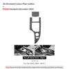 Для BMW E60 5 Серии 2004-2010 Углеродное Волокно Панель Переключения Передач Центральной Консоли Накладка Декоративная Наклейка Performance Аксессуар для Интерьера Автомобиля