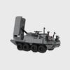 Совместимый с конструктором 162365 M1256 Микроволновый Радарный Бронеавтомобиль, Украшения Модели Игрушка