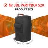 Защитный чехол для колонки JBL PARTYBOX 310/320/520/710 Сумка для хранения колонки с молнией и карманом для микрофона Двусторонняя сумка для хранения