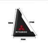 2Pcs Car Door Corner Protective Cover Scratch Protector Silicone Accessories For Mitsubishi 9 Ralliart EX ASX L200 Triton Delica