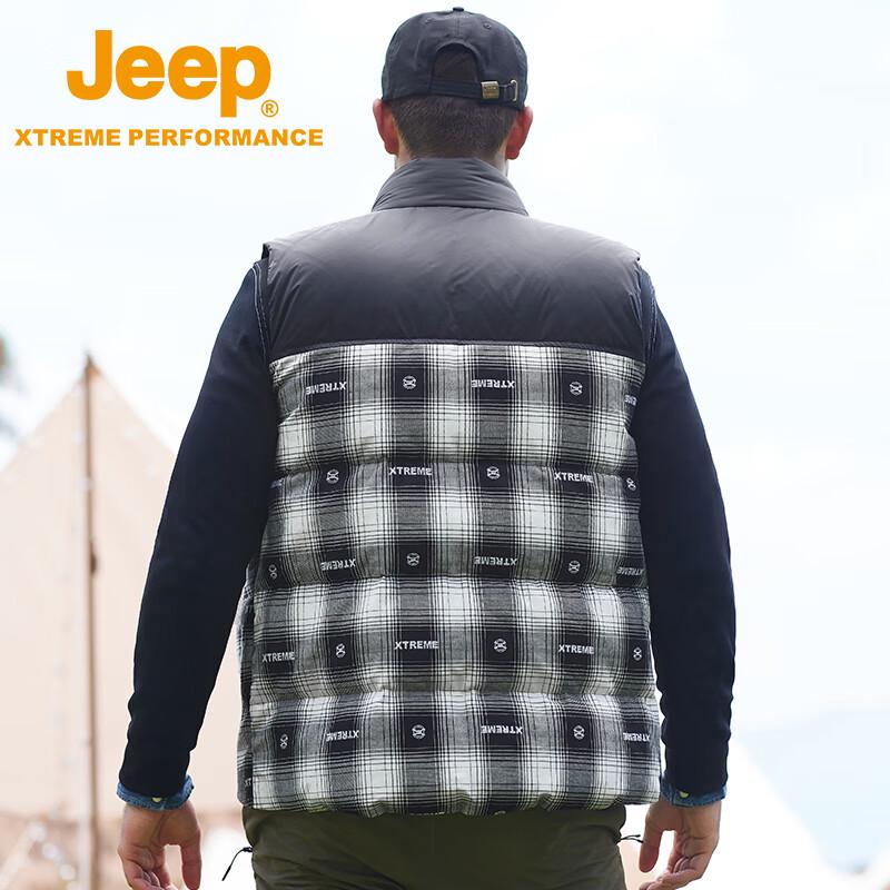 Jeep Unisex Warm Duck Down Vest