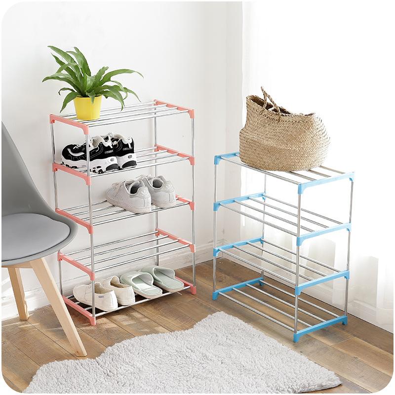 Multifunctional Stainless Steel Household Storage Footwear Frame