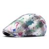 Берет Tie-Dye для женщин, весна-лето, тонкая кепка, кепка Graffiti Forward для мужчин, кепка Newsboy