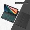 Защитный чехол для Xiaomi Mi Pad 8 и Redmi Pad 2 с Bluetooth-клавиатурой с 7-цветной подсветкой