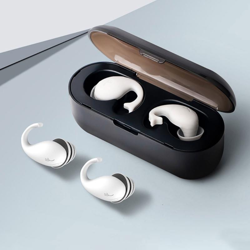 1 Pair Swimming Earplugs Anti-noise Sleep Earplugs Traveling Snorkeling Surfing Ear Plug Waterproof Soundproof-