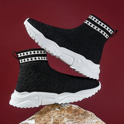 Повседневные кроссовки Кроссовки Теннис Люксовый бренд 2024 Обувь для девочек Носки Туфли на каблуке Женские туфли Шуз Роскошные женские лоферы Теннис