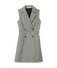 SNIDEL Sleeveless Jacket Mini Dress SWFO231216 MIX 1 Women's