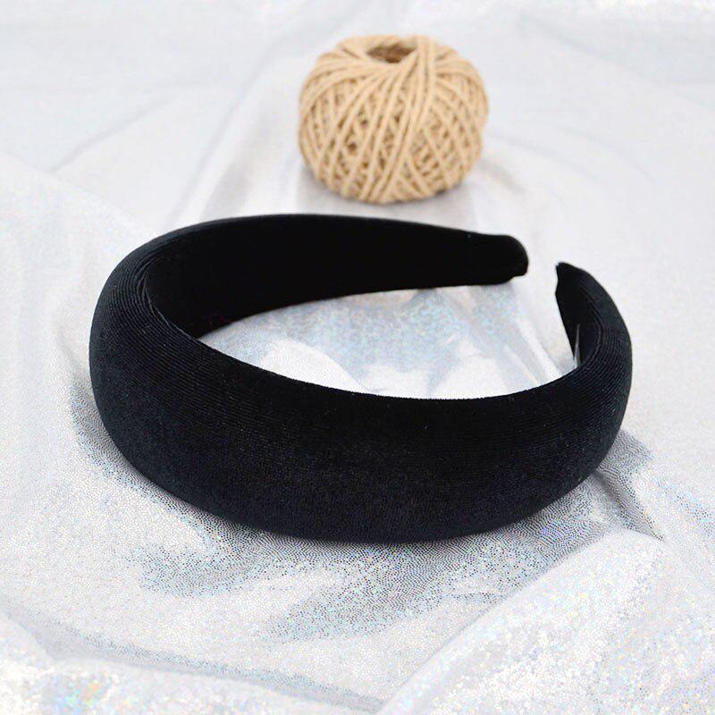 Бархатный ободок для головы