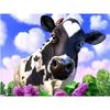 DIY Cow 5D Diamond Painting Full Round Mosaic Animal Diamond Embroidery Cross Stitch Kits Wall Sticker Home Decor