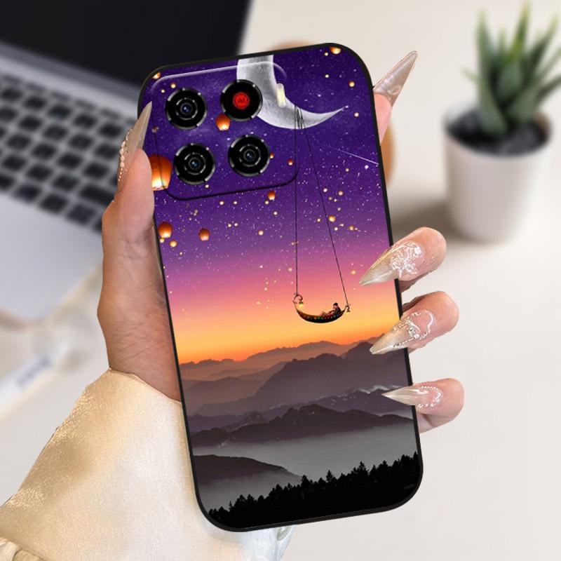 Чехол для ZTE Blade A56 Цветы Волк Мягкий Силиконовый Чехол для Телефона Для ZTE Blade A 56 TPU Ударопрочный Чехол BladeA56 4G Z2473 Fundas