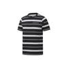 Футболка Modern Striped Sports Crew Neck Мужские топы Черная 845576-01