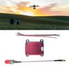 5.8G 48CH PitMode Pitmode 25mW 400mW 800mW 1.6W Adjustable 2-6S Microphone for FPV Long Ranges Drones