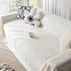 Woven Cotton Sofa Cover Blanket Solid Color Non Slip Sofa Towel for Living Room Furniture Decor Tapestry Couch Cover Seat Covers