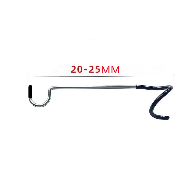 Tent Pole Hook Tent S-shaped Hook Universal Pig Tail Lantern Hook Stainless Steel Light Hanger Outdoor Camping Accessories