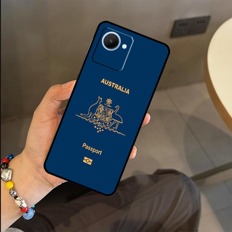 Australia Flag Case For Realme 15 14 11 12 13 Pro Plus GT7 Pro GT6 C55 C51 C53 C35 C33 C61 C65 C67 C71 C75