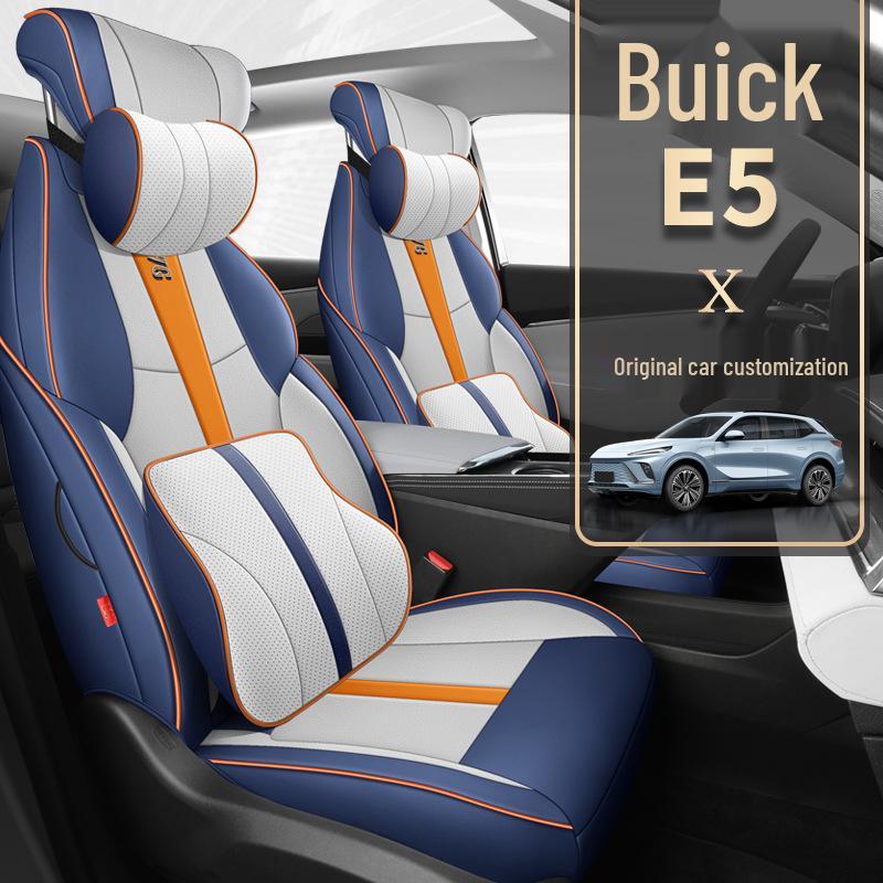 MWG Buick E5 Leather Sport Seat Cushion Cover - All-Season, Stylish, and Tailored Fit