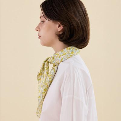 2DREAMERS Golden Shape Silk Scarf