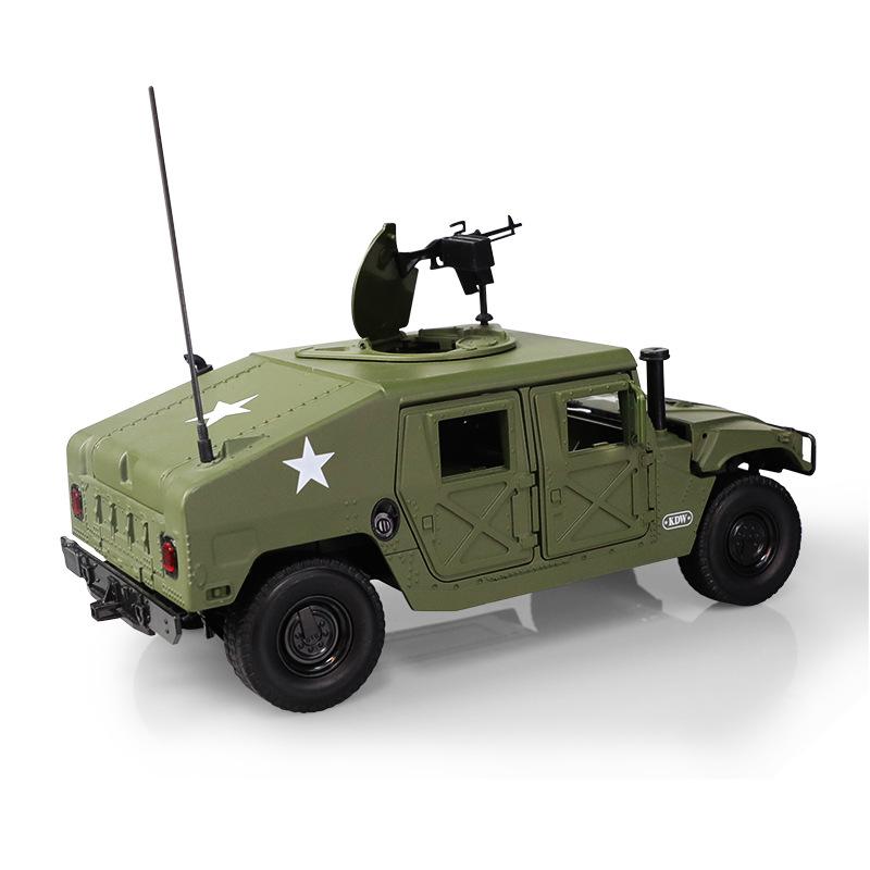 1/18 Hummer H1 Внедорожник Военный Армейский Игрушечный Автомобиль Модель Литье под Давлением Сплав Металл Транспортное Средство Миниатюрная Коллекция Подарок для Мальчика Детей Ребенка