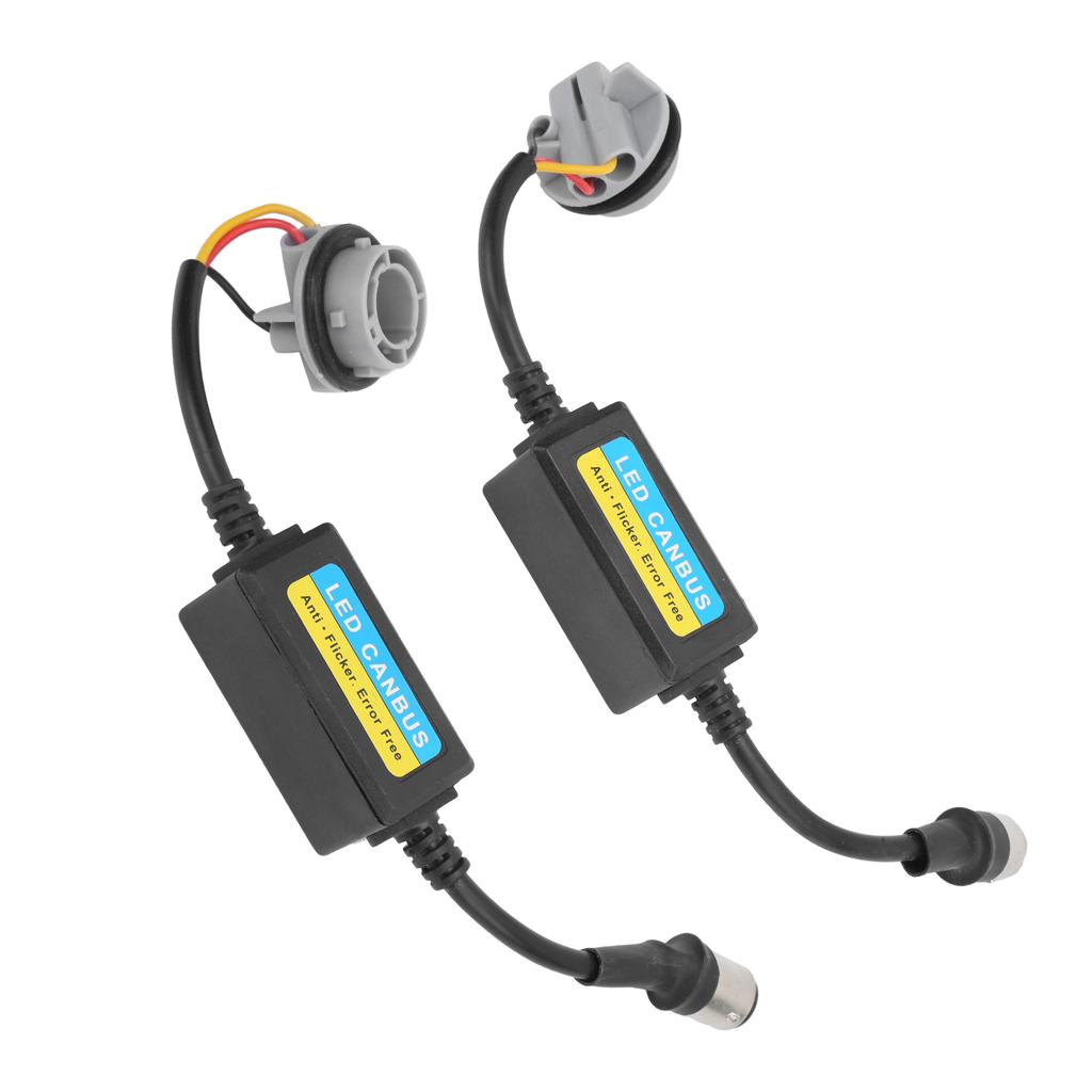 2 шт. 1157 светодиодный декодер 5 Вт 1224 В нагрузочный резистор вспышка предупреждение Canbus ошибка без отмены для автомобиля