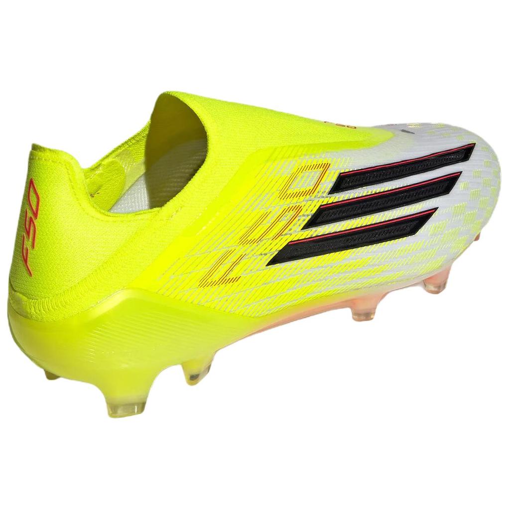 adidas F50 Elite Без шнурков FG Командный Солнечно-Желтый Основной Черный Ярко-Красный Унисекс Кроссовки Team-Solar-Yellow-2 JR6458