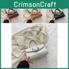 Chic Pu Crossbody Bag Stylish Vintage Small Square Handbag For Trendy Women