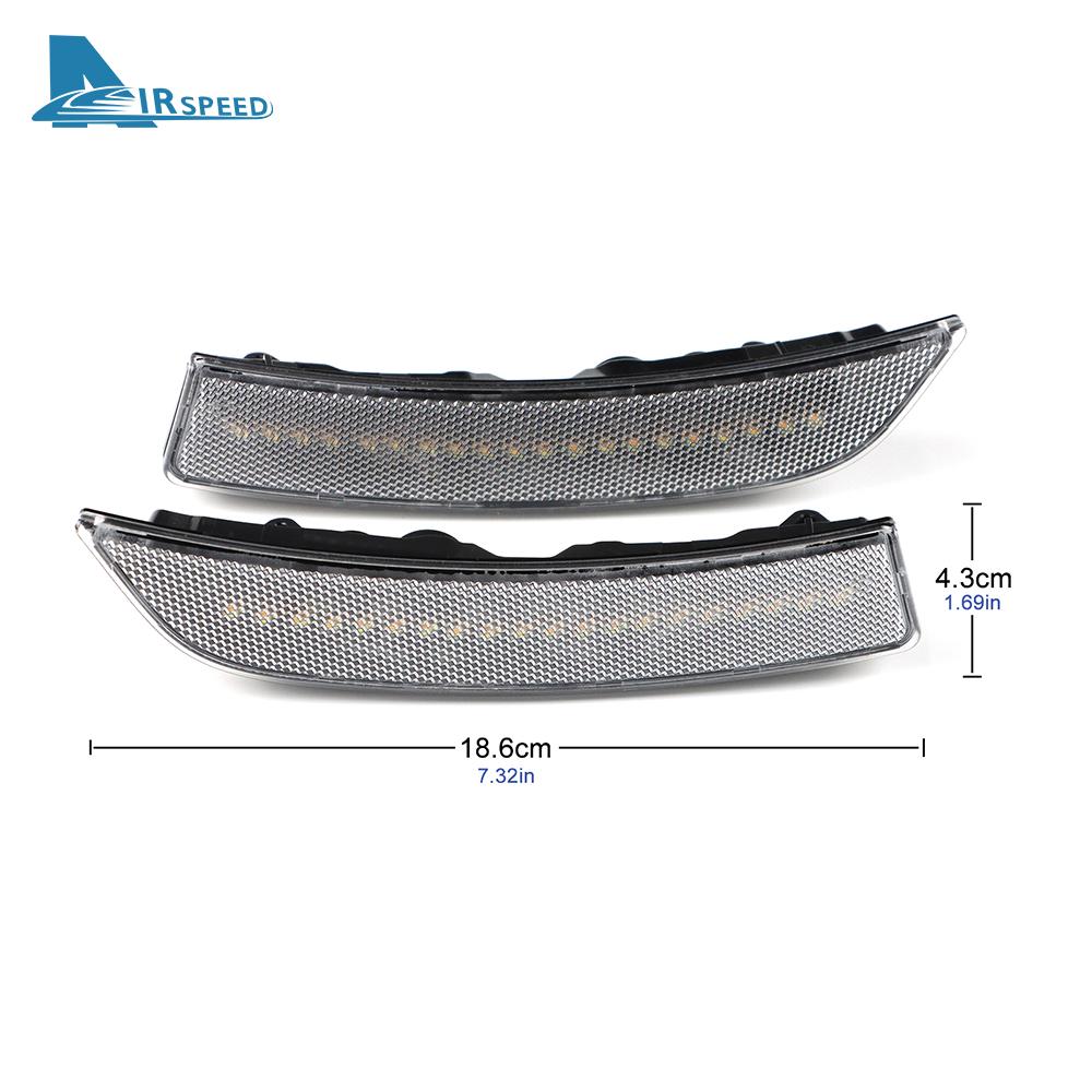 2PCS Lights For Subaru BRZ Toyota GR86 2025 2025 2025 2025 Car Amber Front Turn Signal LED Lamp Marker Blinker Indicator Light