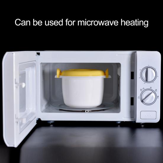 Ручка с пряжкой, многофункциональная микроволновая печь, рисоварка, пароварка, портативная посуда для овощей, горшок